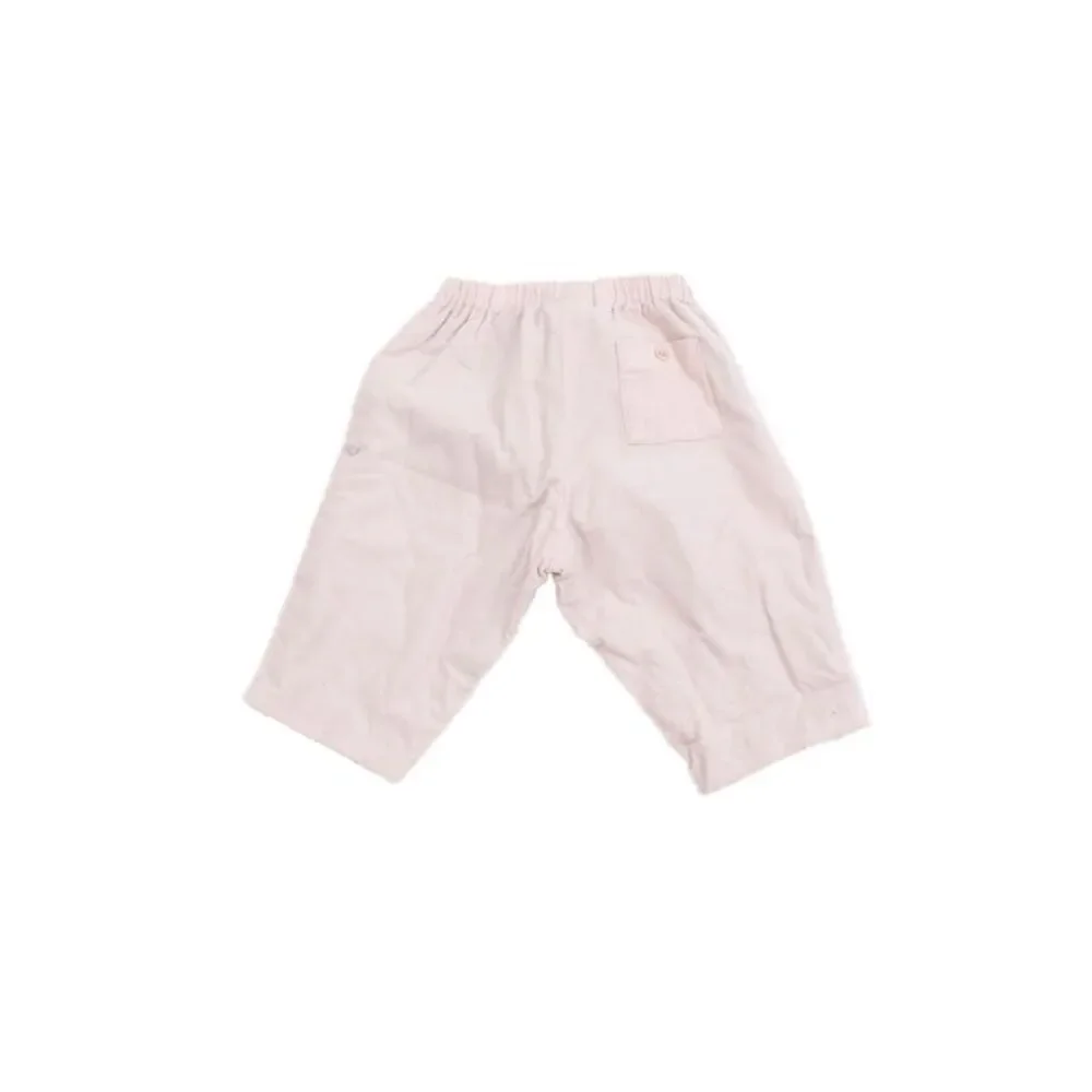 Bonpoint Girls Cotton Corduroy Elastic Waist Pants Pink Size 6 Months
